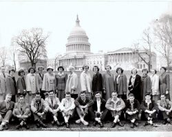 Frewsburg senior trip, April 1953.