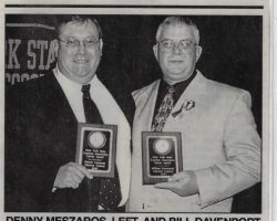 Meszaros, Davenport Honored By State Coaches Association. <em>Post-Journal</em> (Jamestown), 2001. Meszaros, Davenport Honored By State Coaches Association. 2001.
