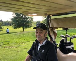 Komo Tane enjoying a round of golf.