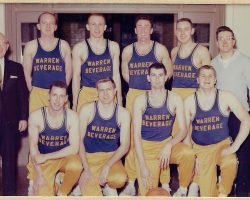 Warren Beverage basketball team, 1964.
