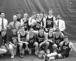 1994 Fredonia Central School basketbal lteam.