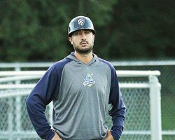Anthony Barone with the Jamestown Jammers.