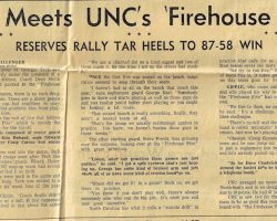 Tech Meets UNC's 'Firehouse Five'. 1971. Tech Meets UNC's 'Firehouse Five'. 1971.
