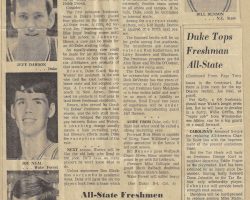 Frosh All-Staters: The Jersey Bounce. 1970 Frosh All-Staters: The Jersey Bounce. 1970