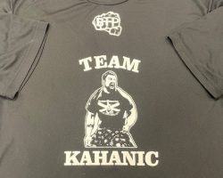 Team Kahanic t-shirt.