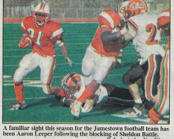 A familiar sight. <em>Post-Journal</em> (Jamestown), November 11, 2000. A familiar sight. November 11, 2000.
