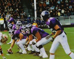 Nick Sirianni #25 playing for Mount Union College.