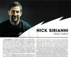 Nick Sirianni Head Coach. Page 1. 2021.