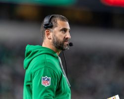 Nick Sirianni, head coach of the Philadelphia Eagles.