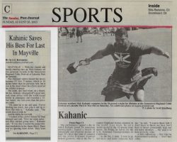 Kahanic Saves His Best For Last In Mayville. August 25, 2013.