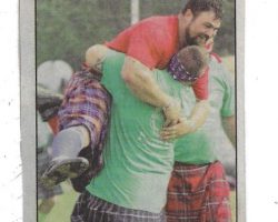 Kahanic Dominates Highland Games. June 2013.