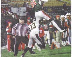 Jamestown's Stephen Carlson. <em>Post-Journal</em> (Jamestown), November 23, 2014. Jamestown's Stephen Carlson. November 23, 2014.