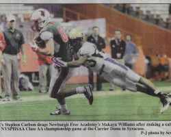 Jamestown's Stephen Carlson. <em>Post-Journal</em> (Jamestown), November 30, 2014. Jamestown's Stephen Carlson. November 30, 2014.
