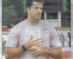 Jamestown High School graduate Stephen Carlson. <em>Post-Journal</em> (Jamestown), July 2021. Jamestown High School graduate Stephen Carlson. July 2021.