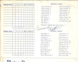 1963 NY Mets Old Timers Game Program 1963 NY Mets Old Timers Game Program