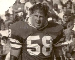 Shane Conlan with Buffalo Bills, 1991.