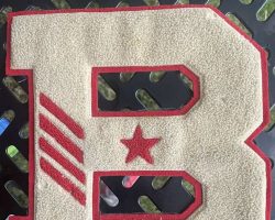 Walt Brown's Bemus Point High School athletic letter. Walt Brown's Bemus Point High School athletic letter.