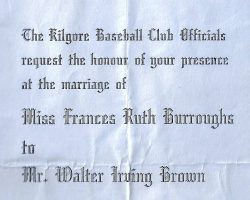 Wedding invitation. 1939. weddinginvitation1939