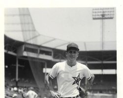 John O'Neil in his 1951 Hollywood Stars short pants uniform.