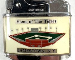 Mementos from John O'Neil's time with the Jamestown Tigers. 1963.