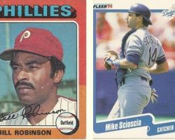 Two of John O'Neil's scouting success stories were Bill Robinson and Mike Scioscia.