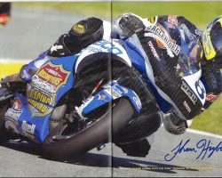 Shawn Higbee Buell 2008 Daytona poster.
