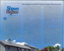 Shawn Higbee. Roadracing World. August 2005. Page 1.