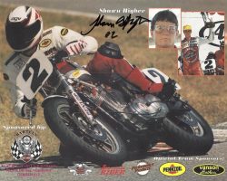 Shawn Higbee autographed poster.