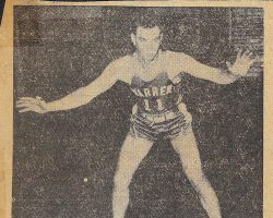 Ex-Falcon As Cager. 1947-48. Ex-Falcon As Cager. 1947-48.
