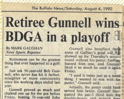 Retiree Gunnell wins BDGA in a playoff.