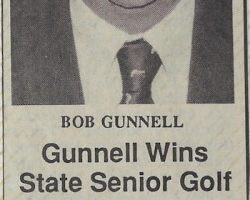 Gunnell Wins State Senior Golf Title Again. 1993.