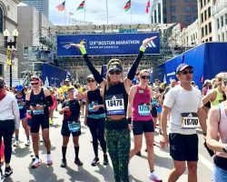 Jennifer Giebner Donato, Boston Marathon, 2025.