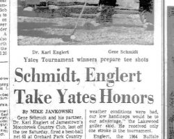 Schmidt, Englert Take Yates Honors. July 18, 1971.