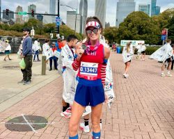 Jennifer Giebner Donato, Chicago Marathon, 2024.