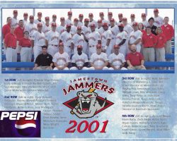 Jamestown Jammers team photo, 2001.
