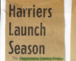 Harriers Launch Season. 1971.