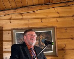 Brian Hull accepting induction into the CSHOF, February 16, 2026.