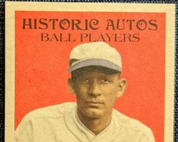 Howard Ehmke trading card. Emke played with the  Buffalo Blues of the Federal League in 1915.