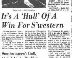 It's A Hull Of A Win For S'western. May 9, 1973.