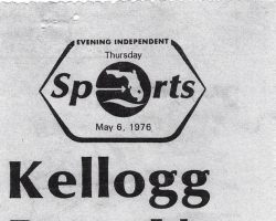 Kellogg Peps Up Trojans. May 6, 1976.