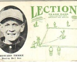 Howard Ehmke - 1923 Lections card.