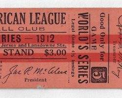 1912 WS ticket