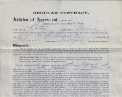 1914 Boston contract (front)