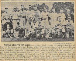 Would Like To Try Again. <em>Post-Journal</em> (Jamestown), August 22, 1942. Would Like To Try Again. <em>Post-Journal</em> (Jamestown), August 22, 1942.