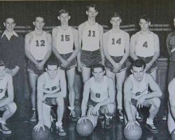 1948 SWCS Basketball - Flash Olson #10.