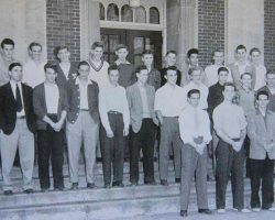 1948 SWCS S Club - Olson top row, fifth from left.
