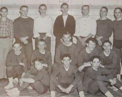 1955 SWCS wrestling team.