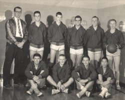 1956-57 Mayville basketball