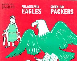 1960 NFL Championship program cover.