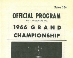 Bobby Schnars - Stateline Speedway Program, 1965. Bobby Schnars - Stateline Speedway Program, 1965.